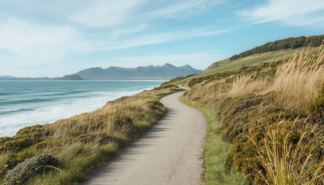 Beautycallbeauti Coastal Explorer Day Plan along New Zealand shoreline